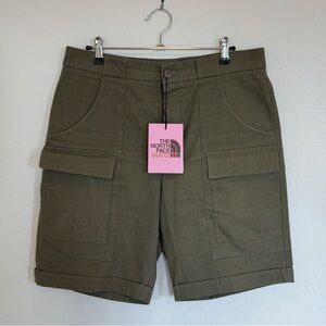 Gucci x The North Face collab Green Cargo Shorts